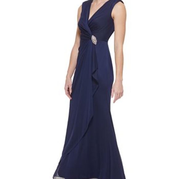 Jessica Howard | Dresses | Jessica Howard Faux Wrap Dress Used As Mother Of  The Bride | Poshmark